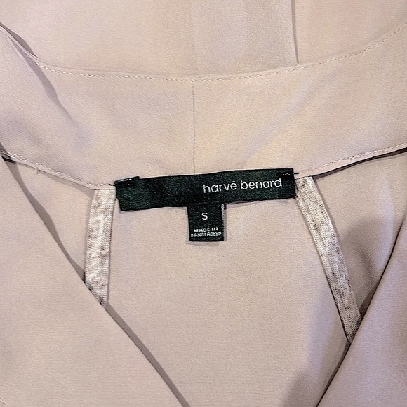 Harve Benard Tan Jersey T-Back Top, Size Small. - Picture 9 of 10